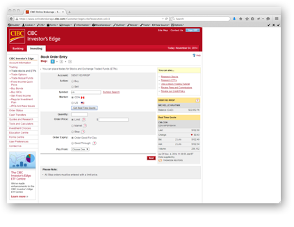 CIBC Investor's Edge